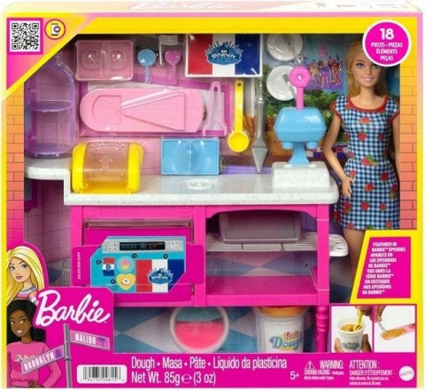 Barbie Ciastkarnia zestaw lalka + akcesoria Barbie Ciastkarnia zestaw lalka + akcesoria