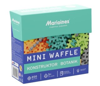Klocki Mini Waffle 200 el. Konstruktor Botanik