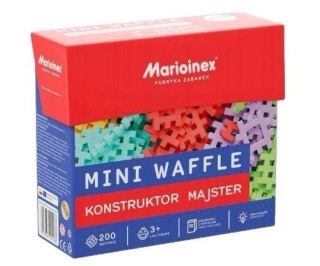 Klocki Mini Waffle 200 el. Konstruktor Majster