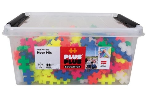 Klocki Plus-Plus Big mix neon 400el Klocki Plus-Plus Big mix neon 400el
