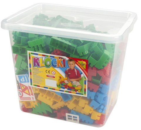 Klocki w pojemniku 500el Klocki w pojemniku 500el