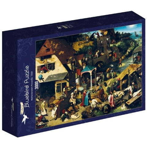 Puzzle 3000 Przysłowia, Piotr Brueghel, 1559 Puzzle 3000 Przysłowia, Piotr Brueghel, 1559