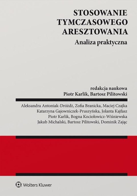 Stosowanie tymczasowego aresztowania. Analiza... Stosowanie tymczasowego aresztowania. Analiza...