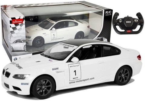 Auto R/C BMW M3 Rastar 1:14 biały Auto R/C BMW M3 Rastar 1:14 biały