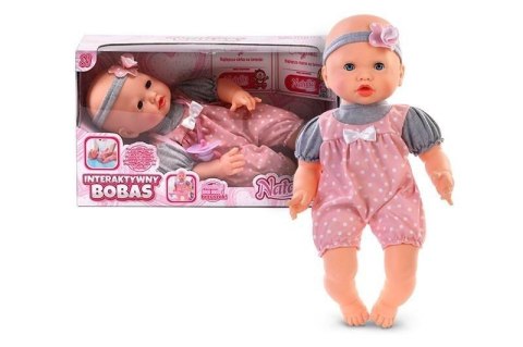 Lalka Natalia bobas mimiczny ze smoczkiem 41cm Lalka Natalia bobas mimiczny ze smoczkiem 41cm