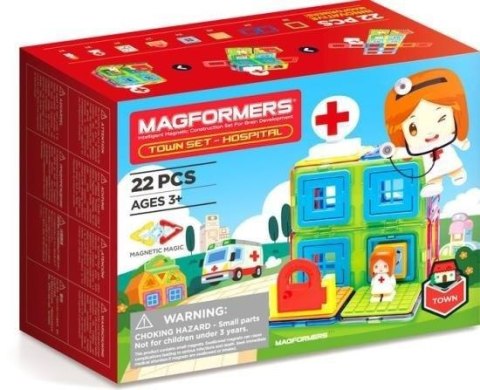 Magformers Town Set - szpital Magformers Town Set - szpital