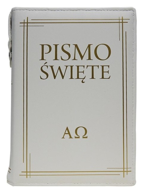 Pismo Święte w etui białe Pismo Święte w etui białe