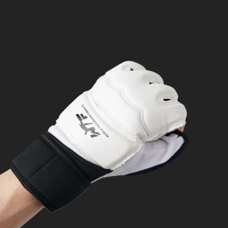 Rękawiczki Sportowe Do Takewondo Etui Białe Rozmiar XS