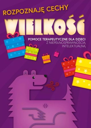 Rozpoznaję cechy. Wielkość. Pomoce terapeutyczne dla dzieci z niepełnosprawnością intelektualną