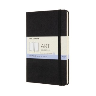 Szkicownik 11,5x18 tw. czarny MOLESKINE