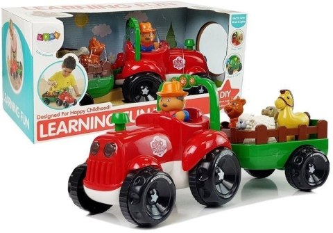 Traktor z przyczepką Traktor z przyczepką