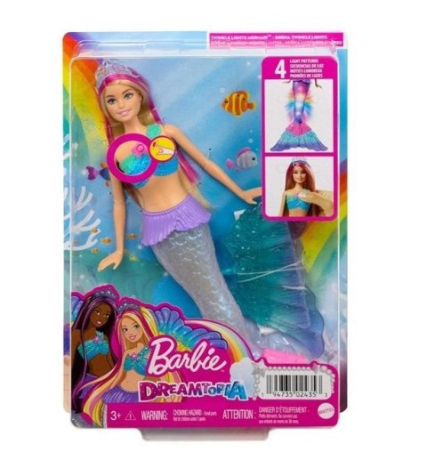 Barbie Malibu. Syrenka migoczące światełka Barbie Malibu. Syrenka migoczące światełka