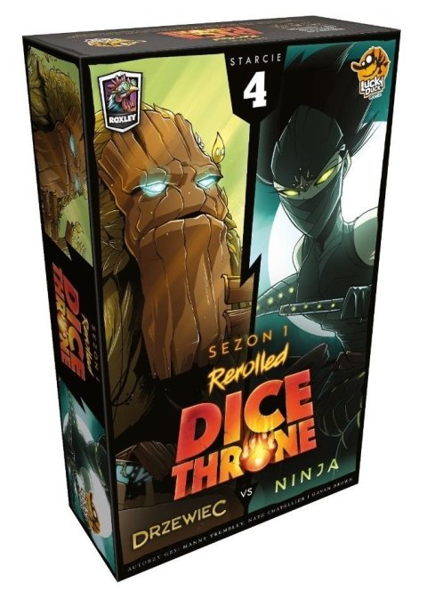 Dice Throne Starcie 4: Drzewiec vs Ninja Dice Throne Starcie 4: Drzewiec vs Ninja