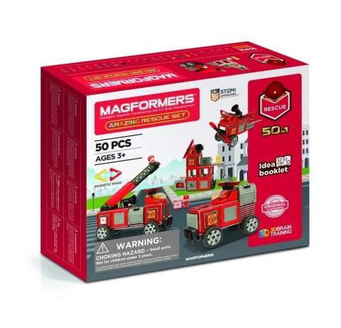Magformers Zestaw ratunkowy 50el Magformers Zestaw ratunkowy 50el