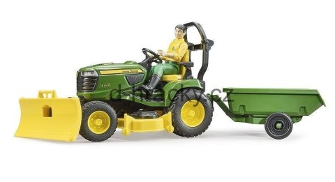 Traktorek John Deere z figurką ogrodnika Traktorek John Deere z figurką ogrodnika