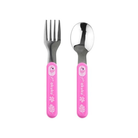 Zest. sztućców metalowych pink Zest. sztućców metalowych pink