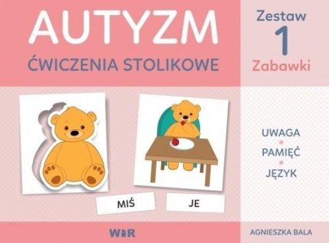 Autyzm - ćwiczenia stolikowe Zestaw1 zabawki Autyzm - ćwiczenia stolikowe Zestaw1 zabawki