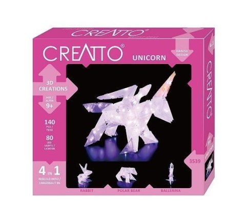 Creatto Świecący Jednorożec i Przyjaciele KOSMOS Creatto Świecący Jednorożec i Przyjaciele KOSMOS