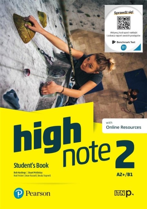 High Note 2 SB A2+/B1 + online + Benchmark PEARSON High Note 2 SB A2+/B1 + online + Benchmark PEARSON