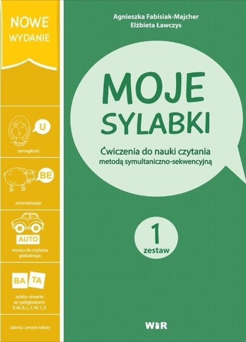 Moje sylabki Zestaw 1 wyd. 2020 Moje sylabki Zestaw 1 wyd. 2020