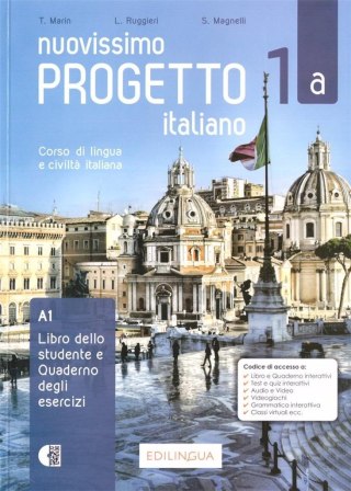 Progetto italiano Nuovissimo 1A podr.+ ćw.+QR