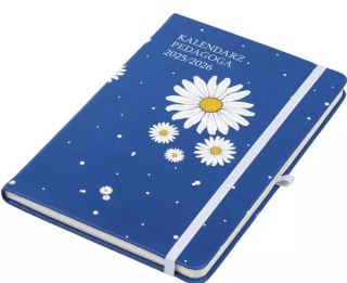 Kalendarz Pedagoga A5 2025-2026 Salsa, stokrotka
