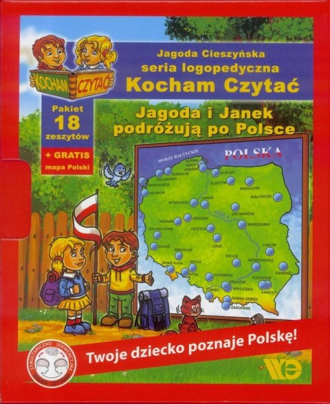 Kocham czytać. Pakiet 18 zeszytów (31-48) czerwony Kocham czytać. Pakiet 18 zeszytów (31-48) czerwony