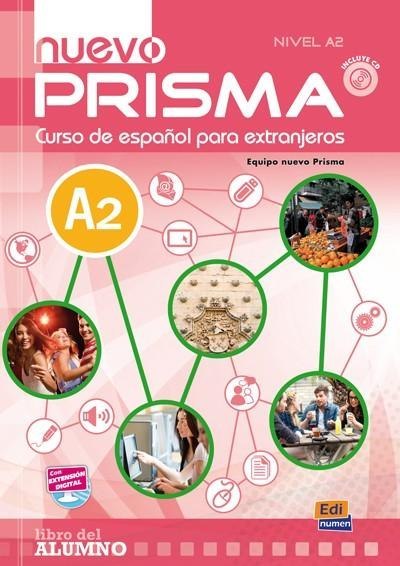 Nuevo Prisma nivel A2 podręcznik + CD EDI-NUMEN Nuevo Prisma nivel A2 podręcznik + CD EDI-NUMEN