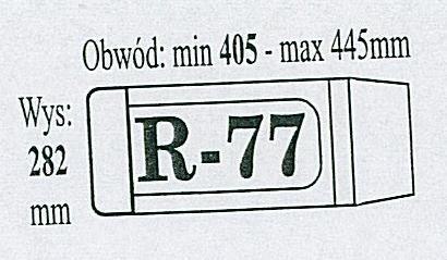 Okładka książkowa regulowana R77 (50szt) IKS Okładka książkowa regulowana R77 (50szt) IKS