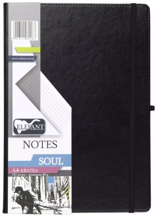 Soul Notes A4 kratka czarny