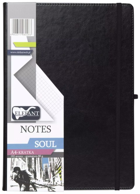 Soul Notes A4 kratka czarny Soul Notes A4 kratka czarny