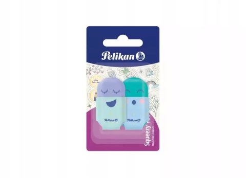 Gumka do mazania Pelikan Wielokolorowy 2 szt. Gumka do mazania Pelikan Wielokolorowy 2 szt.