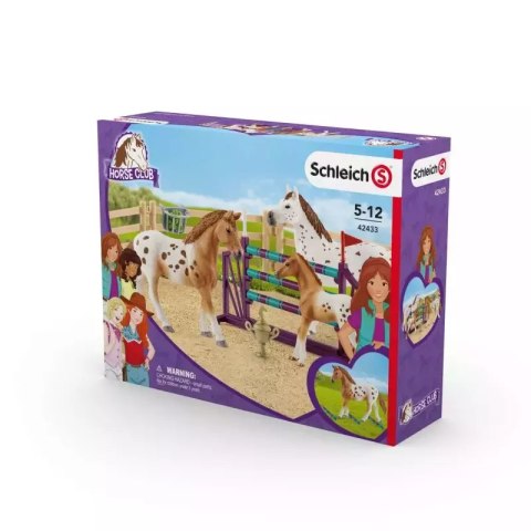 Horse Club. SLH42433. Zestaw treningowy, rasa Appaloosa