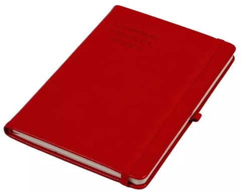 Kalendarz Pedagoga A5 2025-2026 Salsa, czerwony Kalendarz Pedagoga A5 2025-2026 Salsa, czerwony