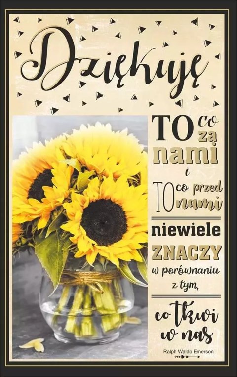 Kartka Dziękuję U60 Kartka Dziękuję U60