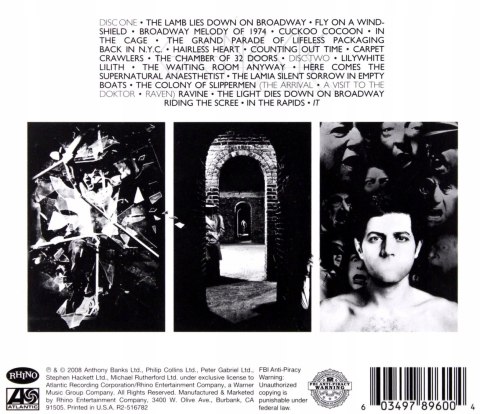 Lamb Lies Down on Broadway, CD Lamb Lies Down on Broadway, CD