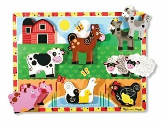 MELISSA Puzzle drewniane Farma 13723