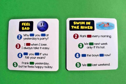 Mixed Tenses Cards. Level A1/A2 Mixed Tenses Cards. Level A1/A2