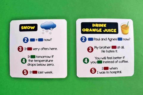Mixed Tenses Cards. Level A1/A2 Mixed Tenses Cards. Level A1/A2