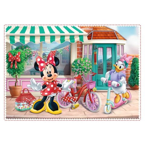 Puzzle 4w1. Minnie z przyjaciółmi Puzzle 4w1. Minnie z przyjaciółmi