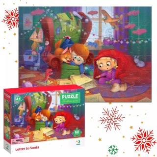 Puzzle 60 elementów. List do świętego Mikołaja