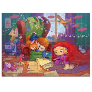 Puzzle 60 elementów. List do świętego Mikołaja