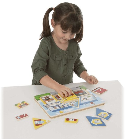 Puzzle z dźwiękiem. Wokół domu Puzzle z dźwiękiem. Wokół domu