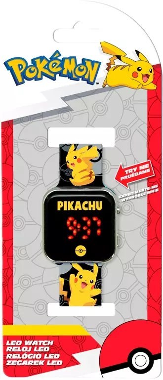 Zegarek LED z kalendarzem Pokemon POK4402 Zegarek LED z kalendarzem Pokemon POK4402