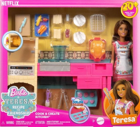 Barbie i Teresa Przepis na przyjaźń Teresa Lalka Barbie i Teresa Przepis na przyjaźń Teresa Lalka