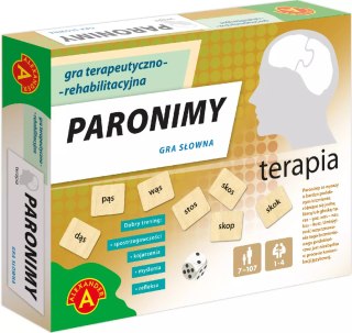 Gra terapeutyczno-rehabilitacyjna. Terapia. Paronimy