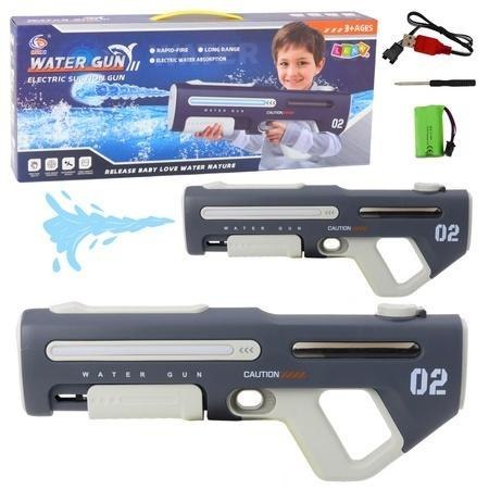 Karabin na wodę elektryczny szary 42cm Karabin na wodę elektryczny szary 42cm