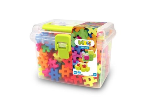 Klocki Meli Basic Neon Travel Box 250szt Klocki Meli Basic Neon Travel Box 250szt