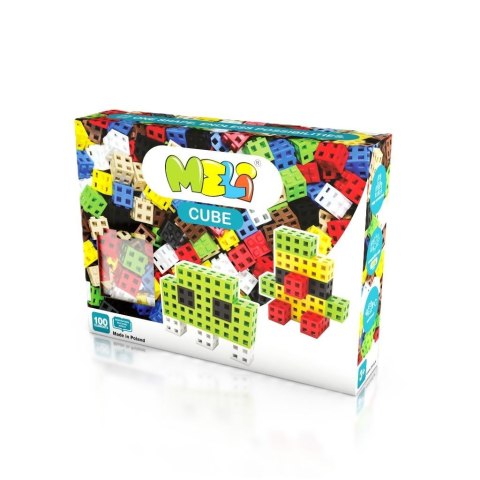 Klocki konstrukcyjne Meli Cube 100szt Klocki konstrukcyjne Meli Cube 100szt