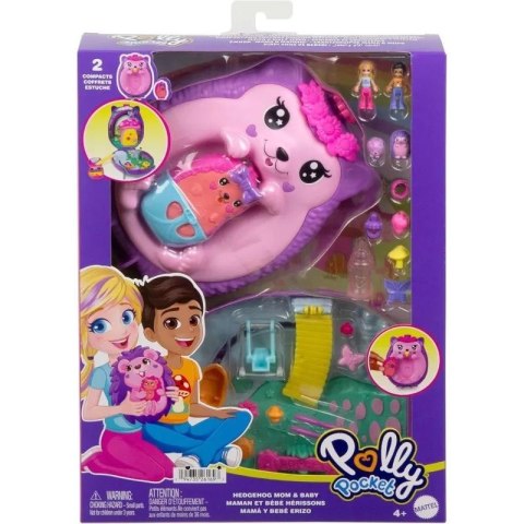 Polly Pocket Rodzina Jeżyków Kompaktowa Torebka Polly Pocket Rodzina Jeżyków Kompaktowa Torebka